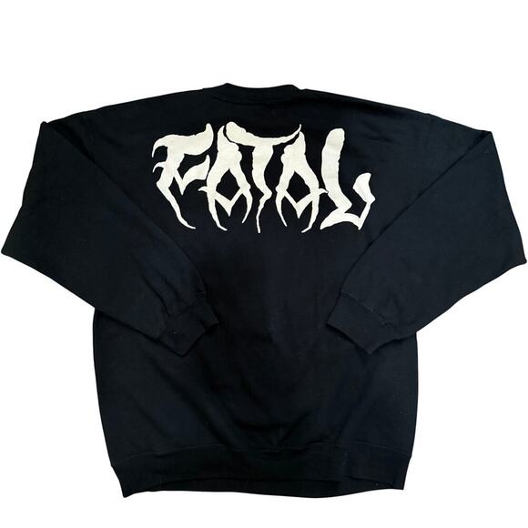 Fatal Clothing Co. Mens Sweatshirt California Bear Graphic Large Streetwear - Picture 2 of 6